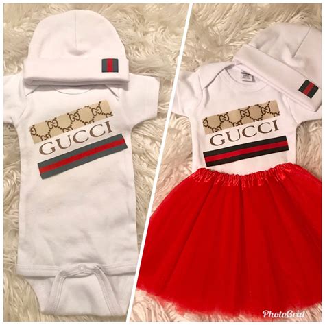 discount gucci baby clothes|gucci baby onesie.